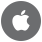 Apple Icon Large Circle