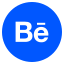 Behance Icon Medium Circle