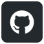 GitHub Icon Medium Rounded