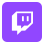 Twitch Icon Small Rounded