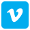 Vimeo Icon Small Rounded
