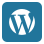 WordPress Icon Small Rounded